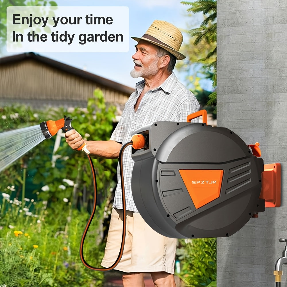 SPZTJK 100 Foot Retractable Hose Reel