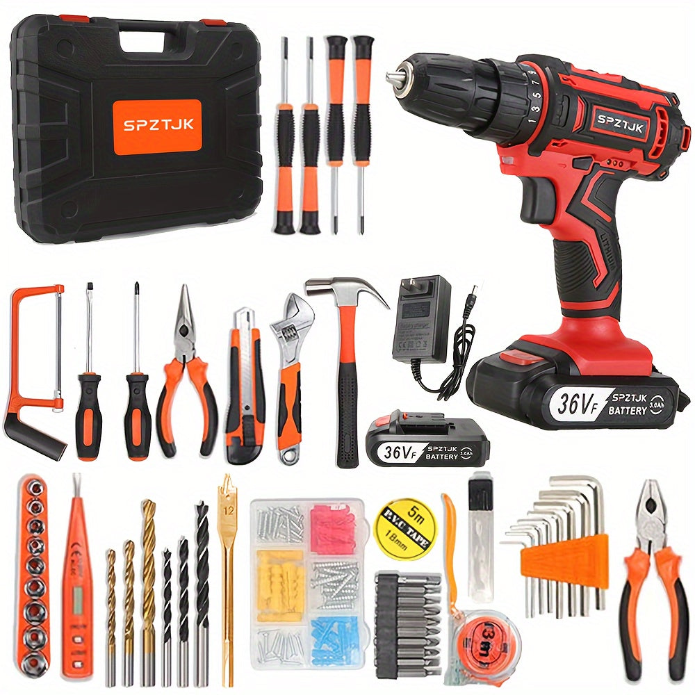 SPZTJK Ultimate Cordless Drill Tool Set