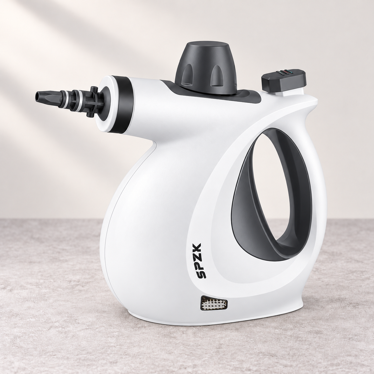 SPZTJK Steam Cleaner - Multi-functional Household Handheld Steam Cleaner 1050W with 12 Accessories - Suitable for Kitchen, Tiles, Windows, Cars, Carpets