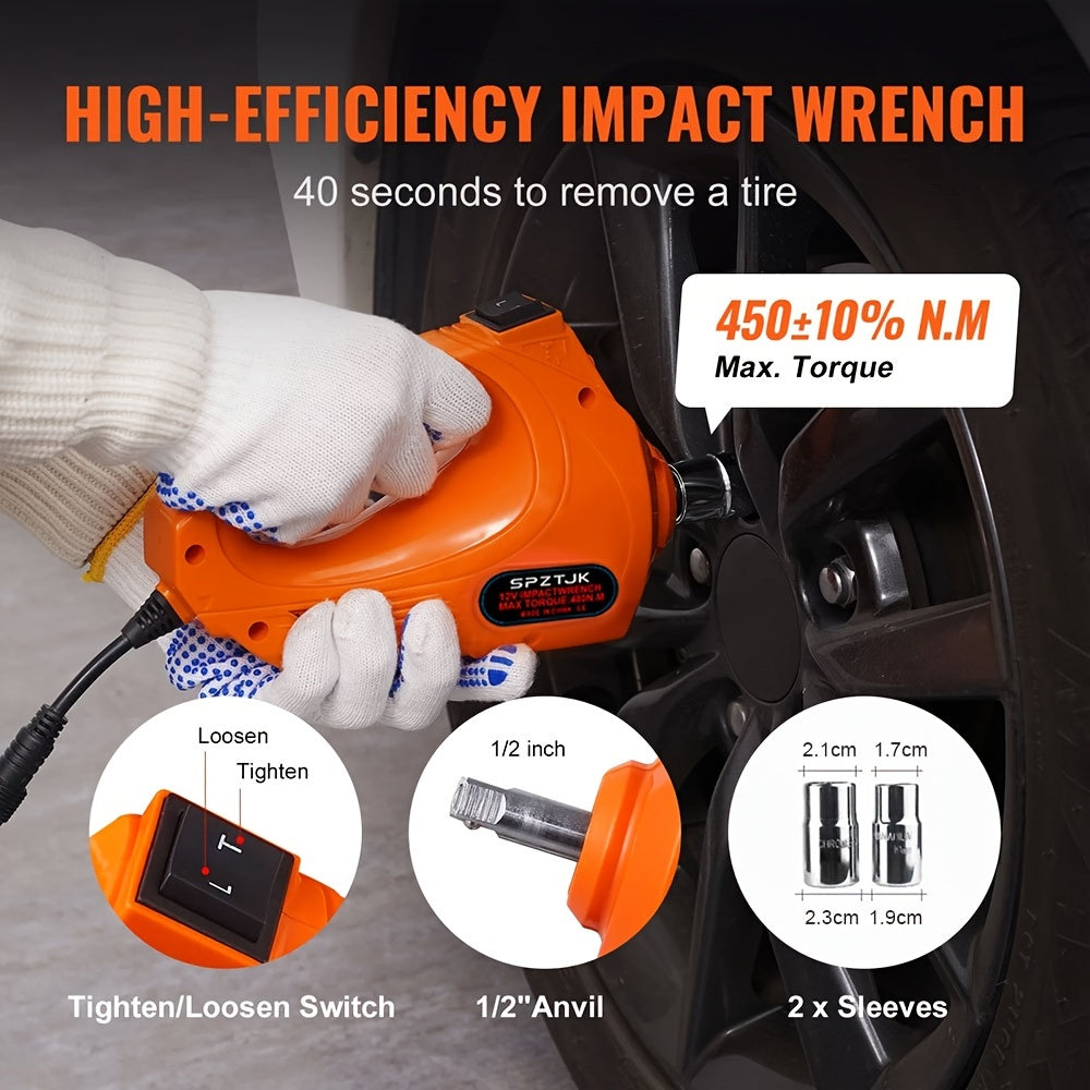 SPZTJK 5 Ton Electric Hydraulic Car Jack Set