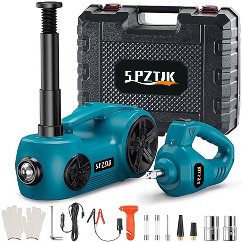 SPZTJK 5 Ton Electric Hydraulic Car Jack Set