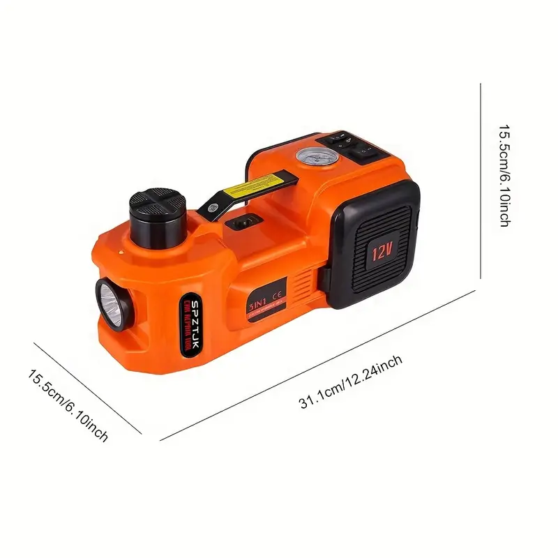 SPZTJK 5 Ton Electric Hydraulic Car Jack Set