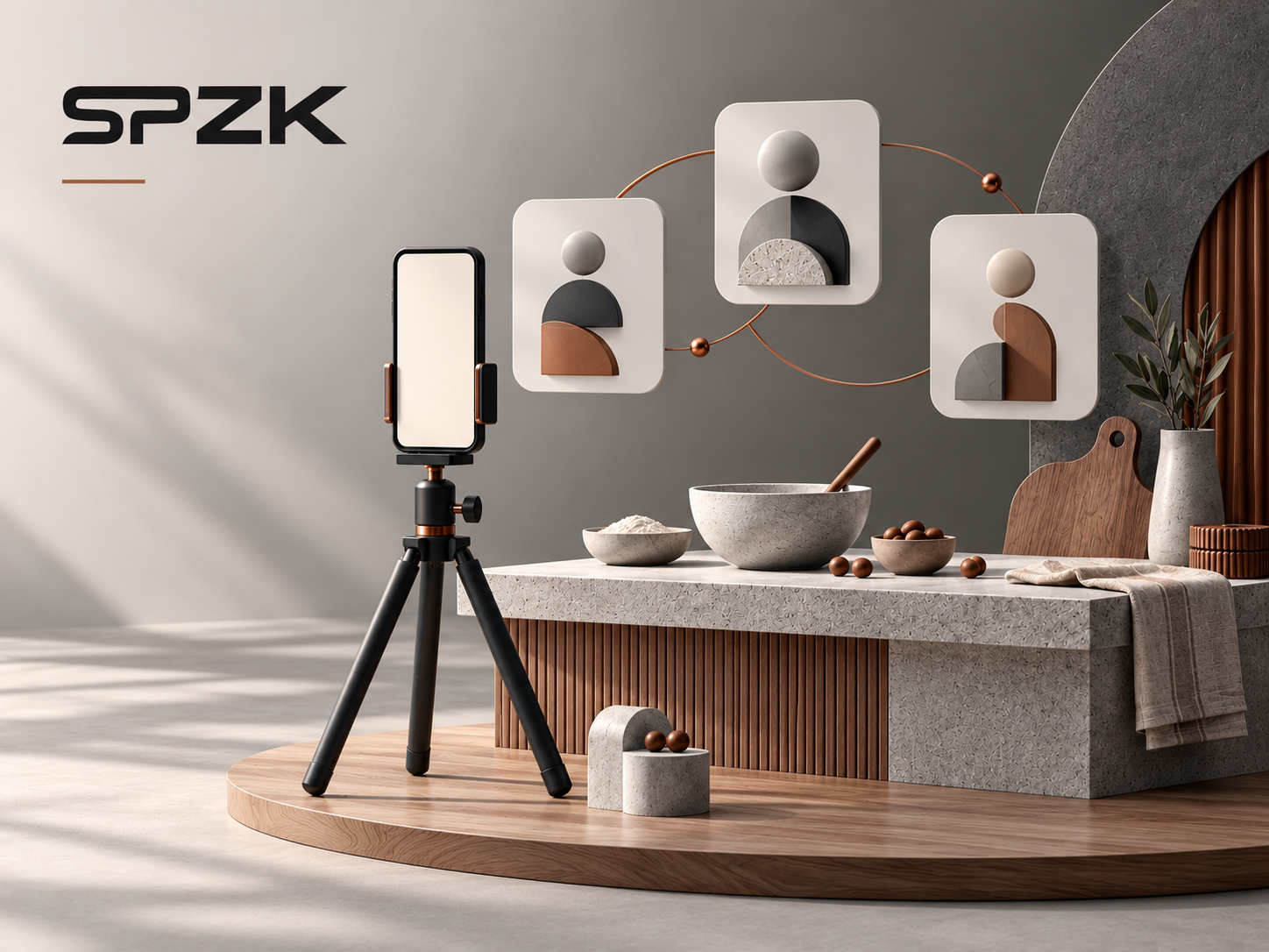 SPZK creator content concept illustration