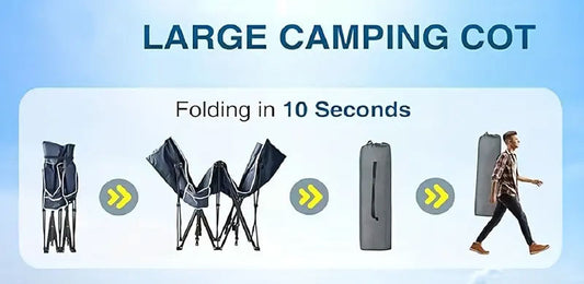 The Advantages of Outdoor Folding Camp Beds