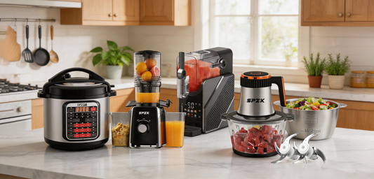 SPZTJK All-in-One Kitchen Appliance Set | Upgrade Your Small Kitchen With 4 Must-Have Cooking Tools