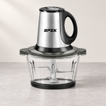 SPZK Electric Food Chopper with Glass Bowl