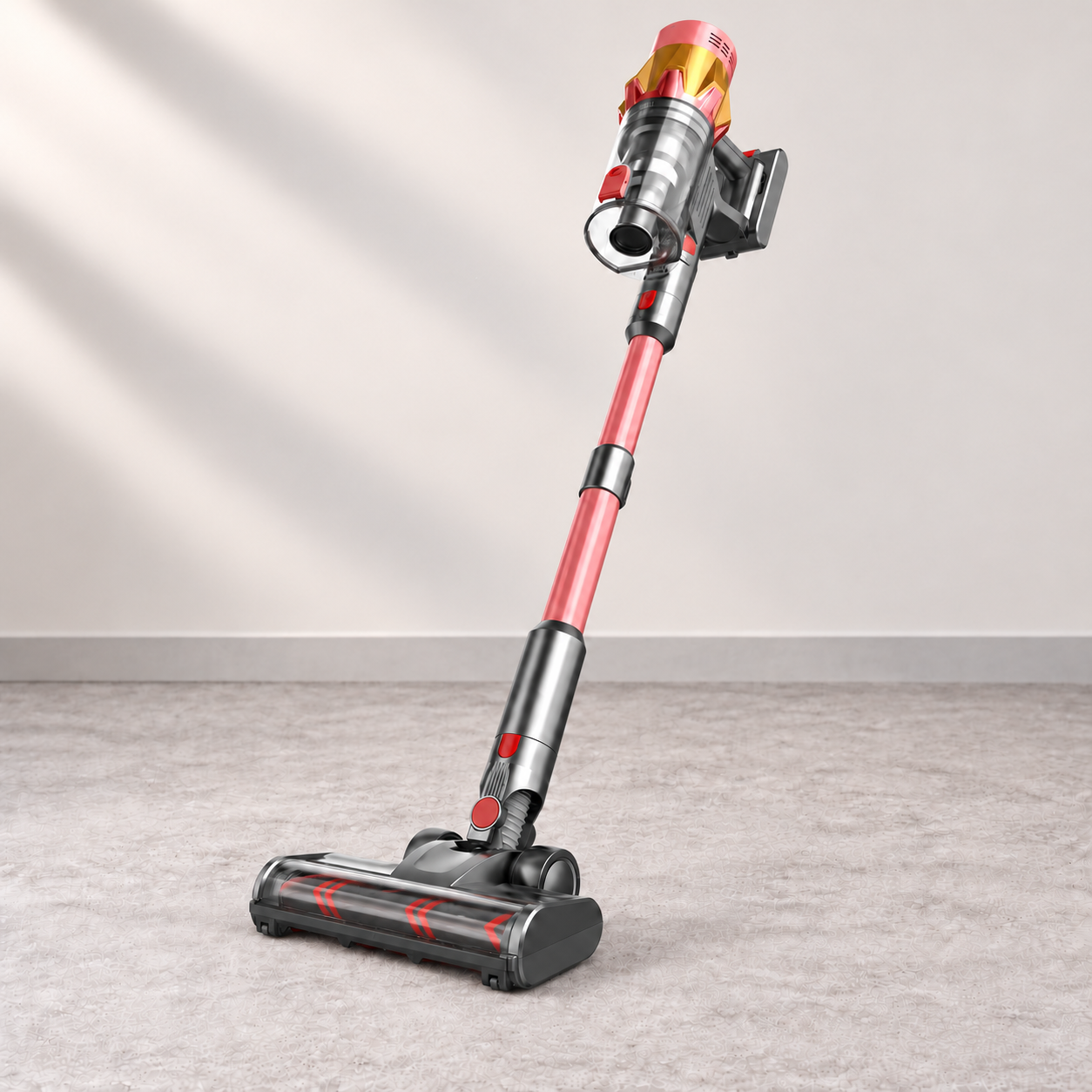 SPZK Cordless Stick Vacuum Cleaner with Digital Display