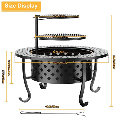 36-inch Durable Wood Stove