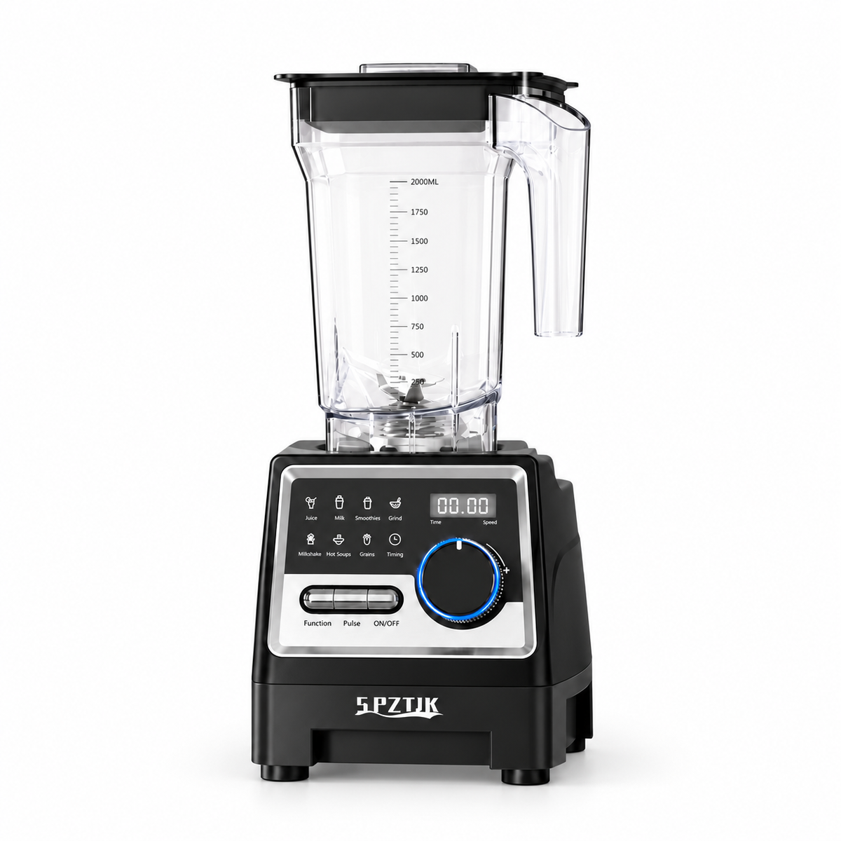 SPZK Countertop Blender & Grinder with Digital Controls