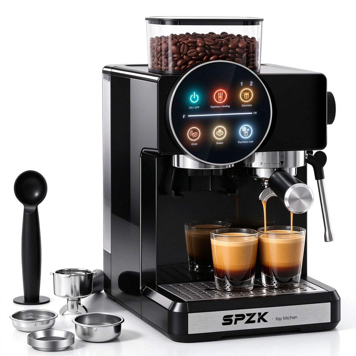 SPZK Espresso Machine with Grinder | CM5510