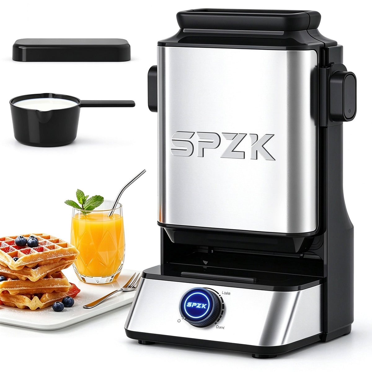 SPZK Vertical Waffle Maker | SLS8008-12 · 1200W