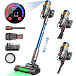 SPZK Cordless Stick Vacuum Cleaner with Digital Display