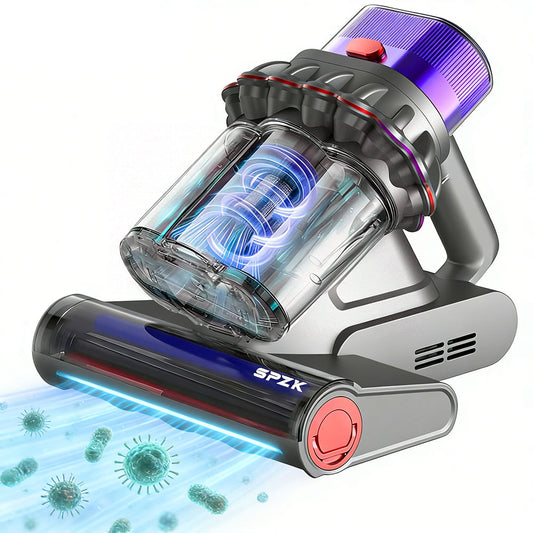 SPZTJK Upgraded Version Mattress Vacuum Cleaner, Mattress Cleaner Machine Deep Cleaner, 20Kpa Bed Vacuum Cleaner with UVC And Hot Air And High Heating