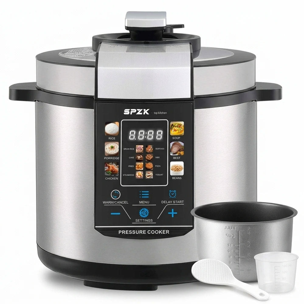 SPZK Digital Electric Pressure Cooker with Cooking Presets