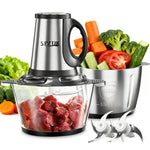 SPZK Electric Food Chopper with Glass Bowl | 2LJRJ-3D