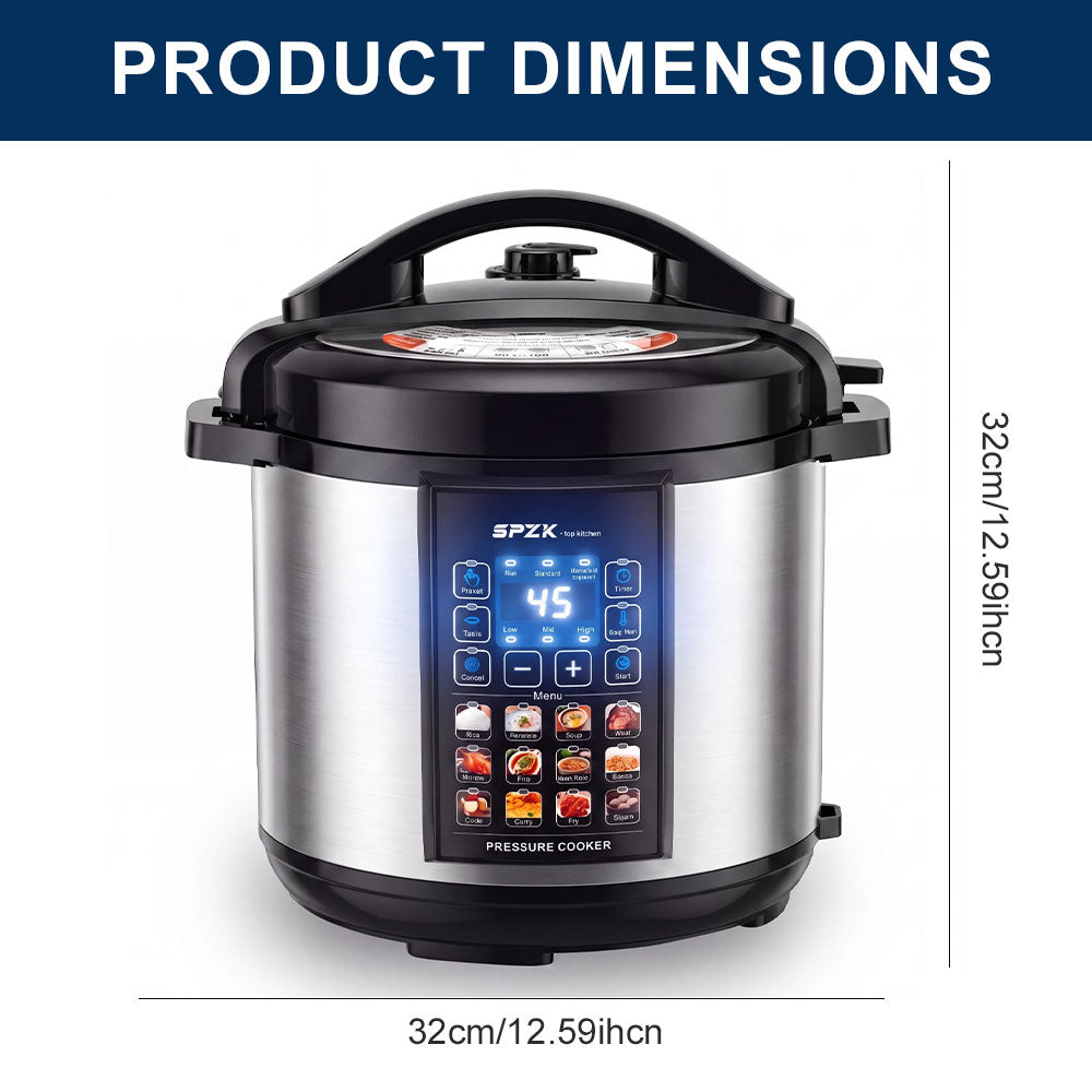 SPZK Electric Pressure Cooker with 18 Presets | 171
