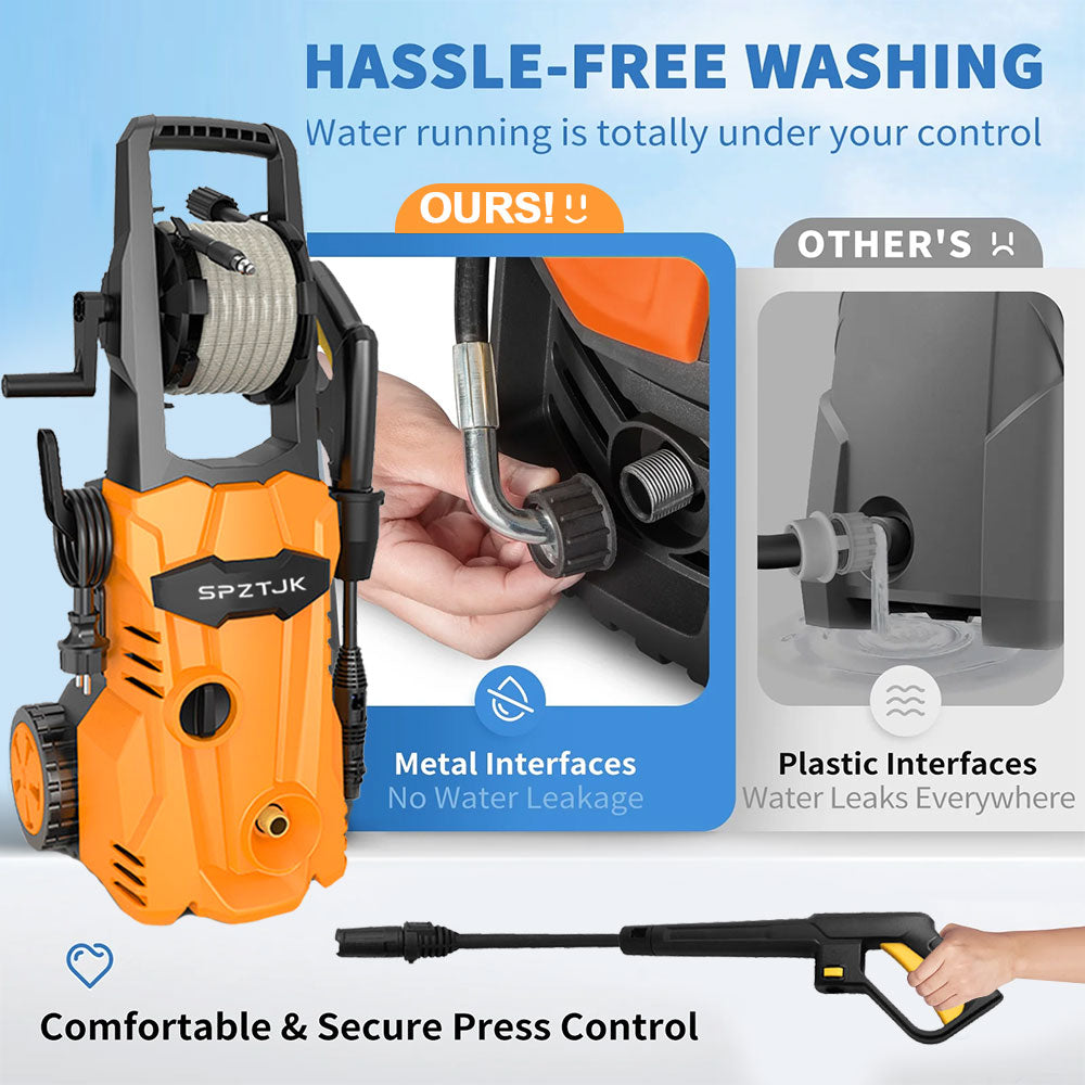 SPZK Electric Pressure Washer for Outdoor Cleaning