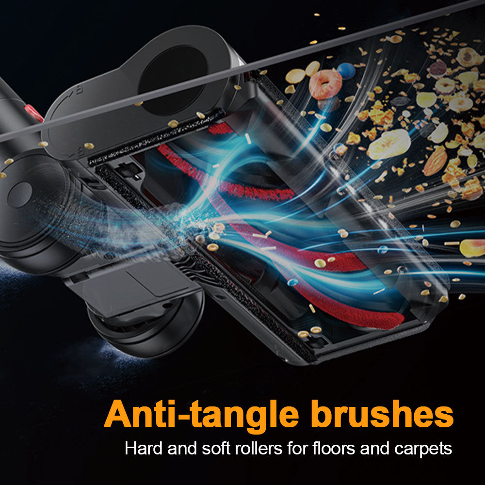 SPZK Cordless Stick Vacuum Cleaner with Digital Display