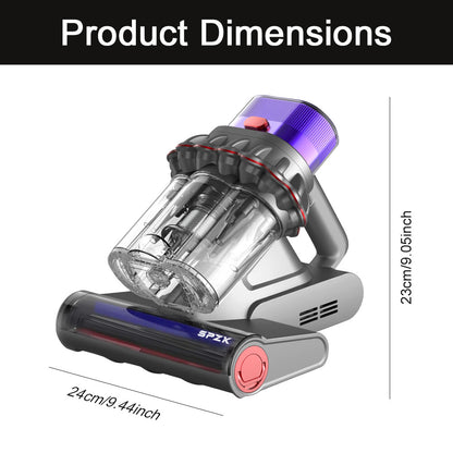 SPZTJK Upgraded Version Mattress Vacuum Cleaner, Mattress Cleaner Machine Deep Cleaner, 20Kpa Bed Vacuum Cleaner with UVC And Hot Air And High Heating