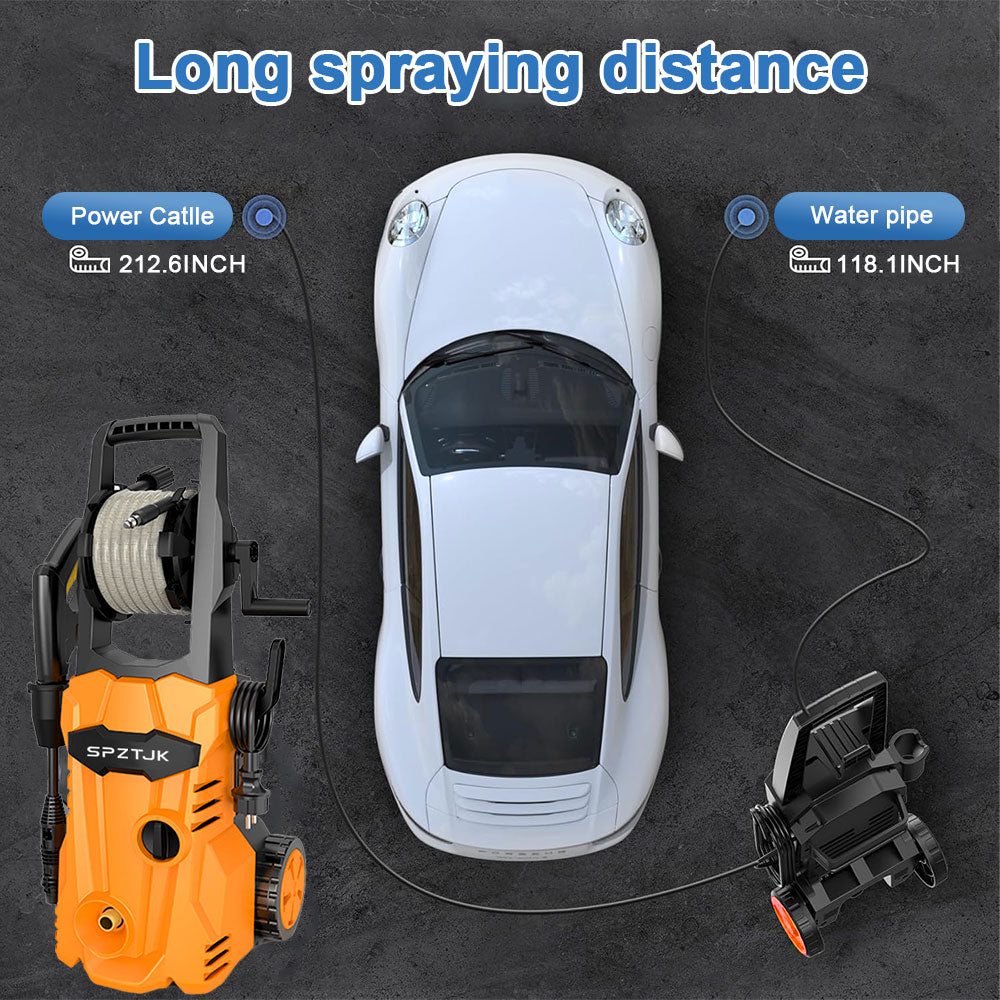SPZK Electric Pressure Washer for Outdoor Cleaning