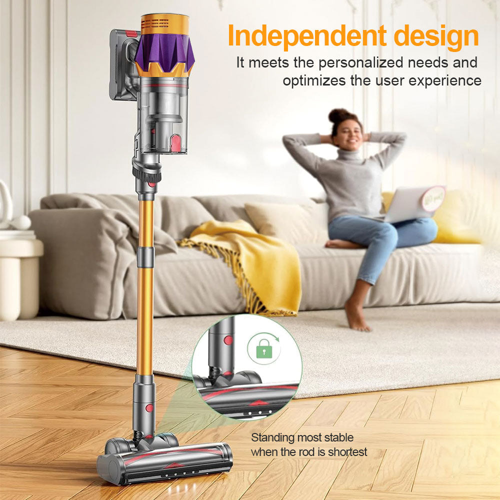 SPZK Cordless Stick Vacuum Cleaner with Digital Display