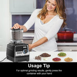 SPZK Countertop Blender & Grinder with Digital Controls