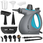 SPZK Compact Steam Cleaner with Cleaning Attachments
