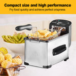 SPZK Electric Deep Fryer with Adjustable Temperature