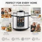 SPZK Digital Electric Pressure Cooker with Cooking Presets