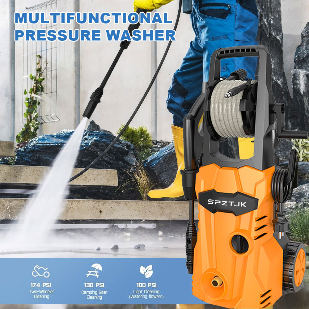 SPZK Electric Pressure Washer for Outdoor Cleaning