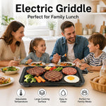 SPZK Electric Griddle with Adjustable Temperature Control