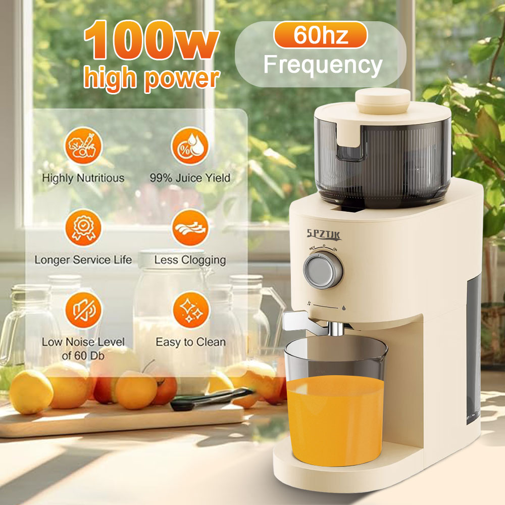 Spztjk Juicer Cold-pressed Juicer - 50% off limited time offer