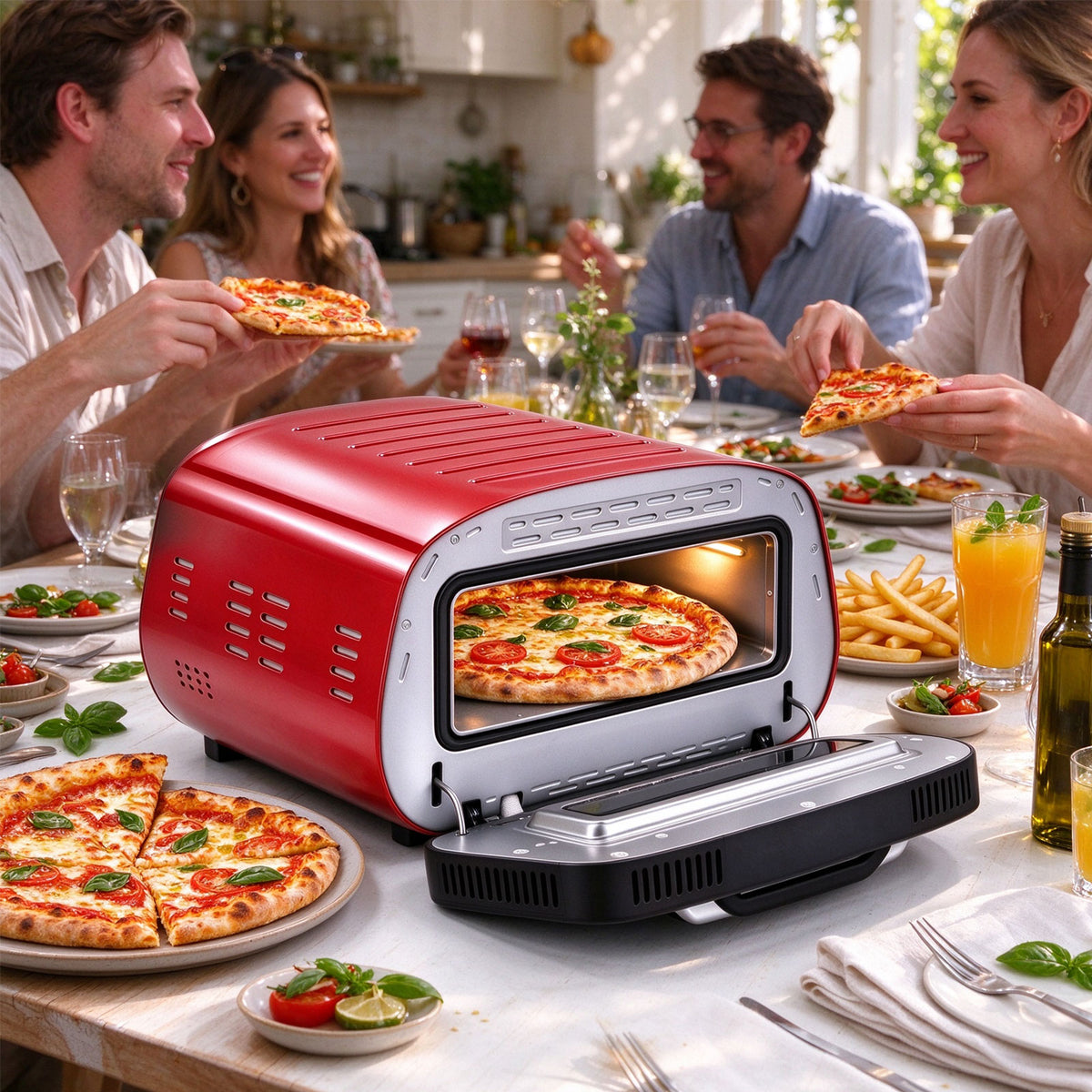 SPZK Electric Pizza Oven with Pizza Stone | CE4