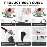 SPZK Compact Steam Cleaner with Cleaning Attachments