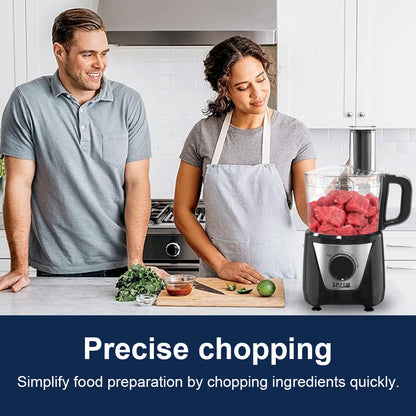 12-Cup Food Processor - 600W - 11 Speeds