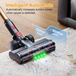 SPZK Cordless Stick Vacuum Cleaner with Digital Display