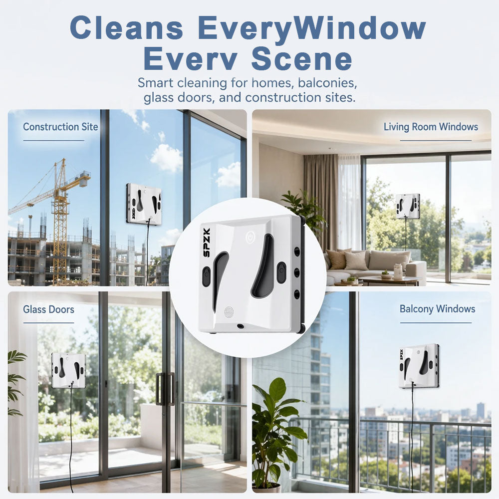 SPZK Window Cleaning Robot with Remote Control
