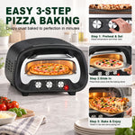 SPZK Electric Pizza Oven with Pizza Stone | CE4