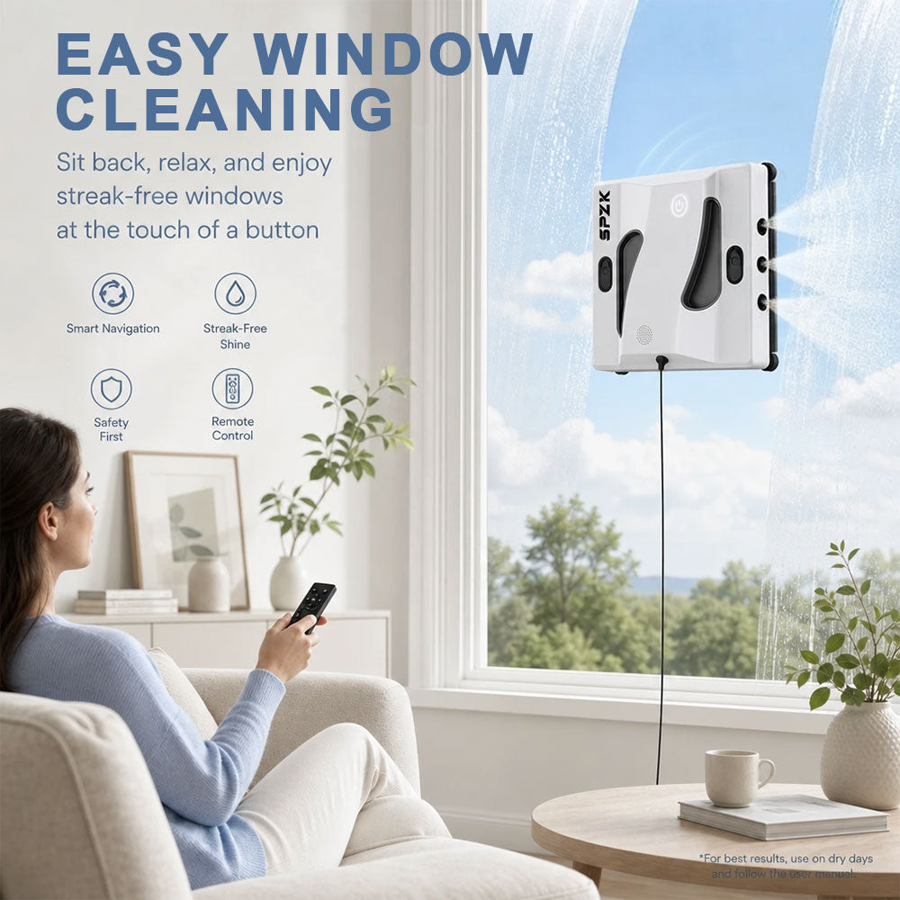 SPZK Window Cleaning Robot with Remote Control