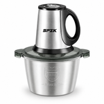 SPZK Electric Food Chopper with Glass Bowl