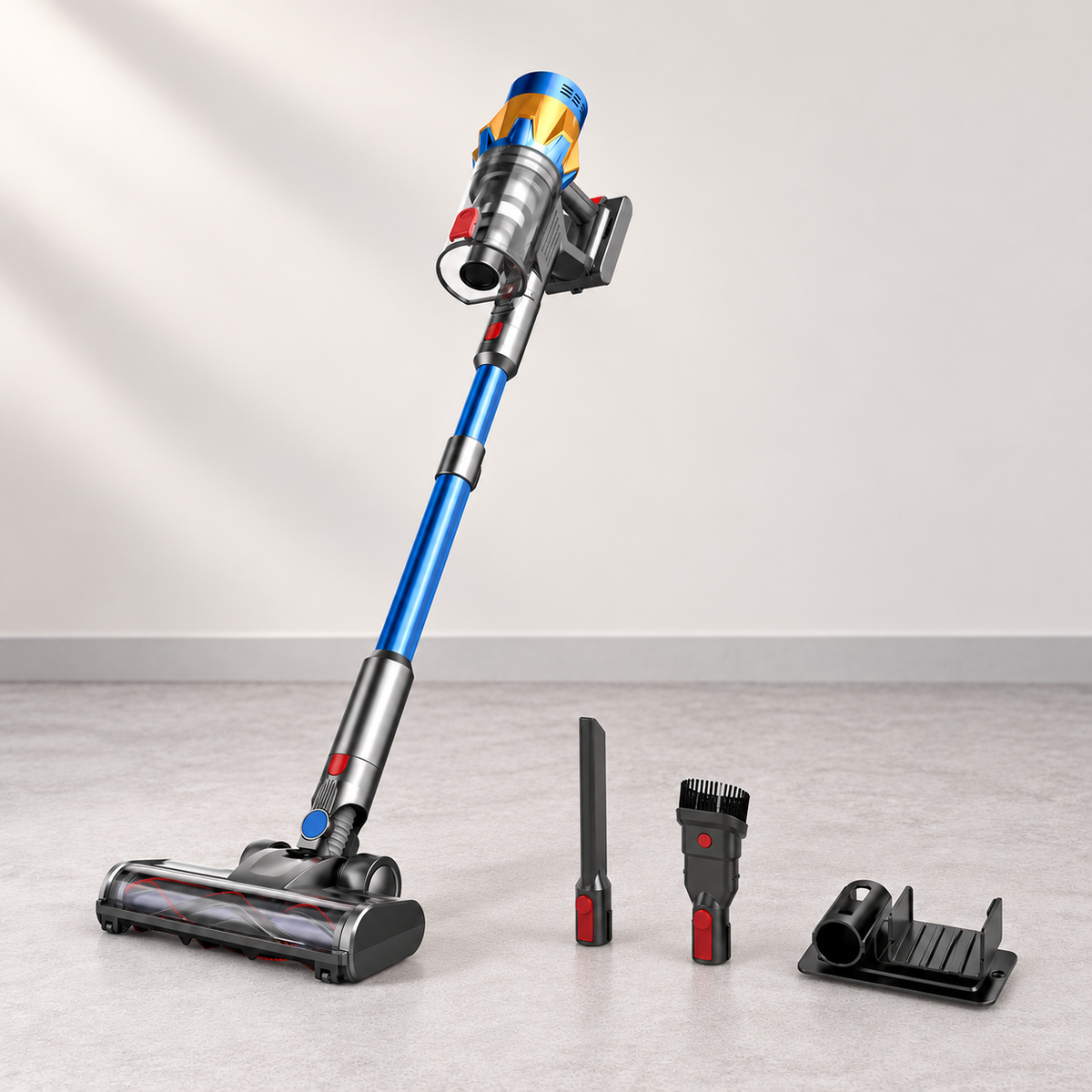 SPZK Cordless Stick Vacuum Cleaner with Digital Display