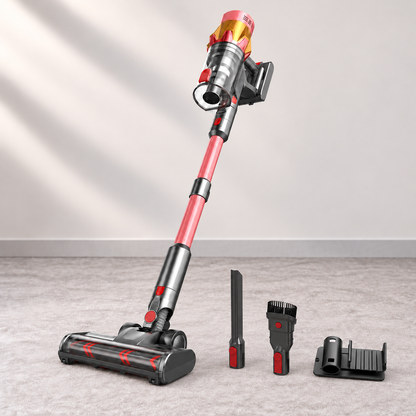 SPZK Cordless Stick Vacuum Cleaner with Digital Display