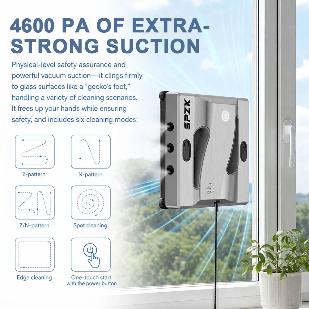 SPZK Window Cleaning Robot with Remote Control