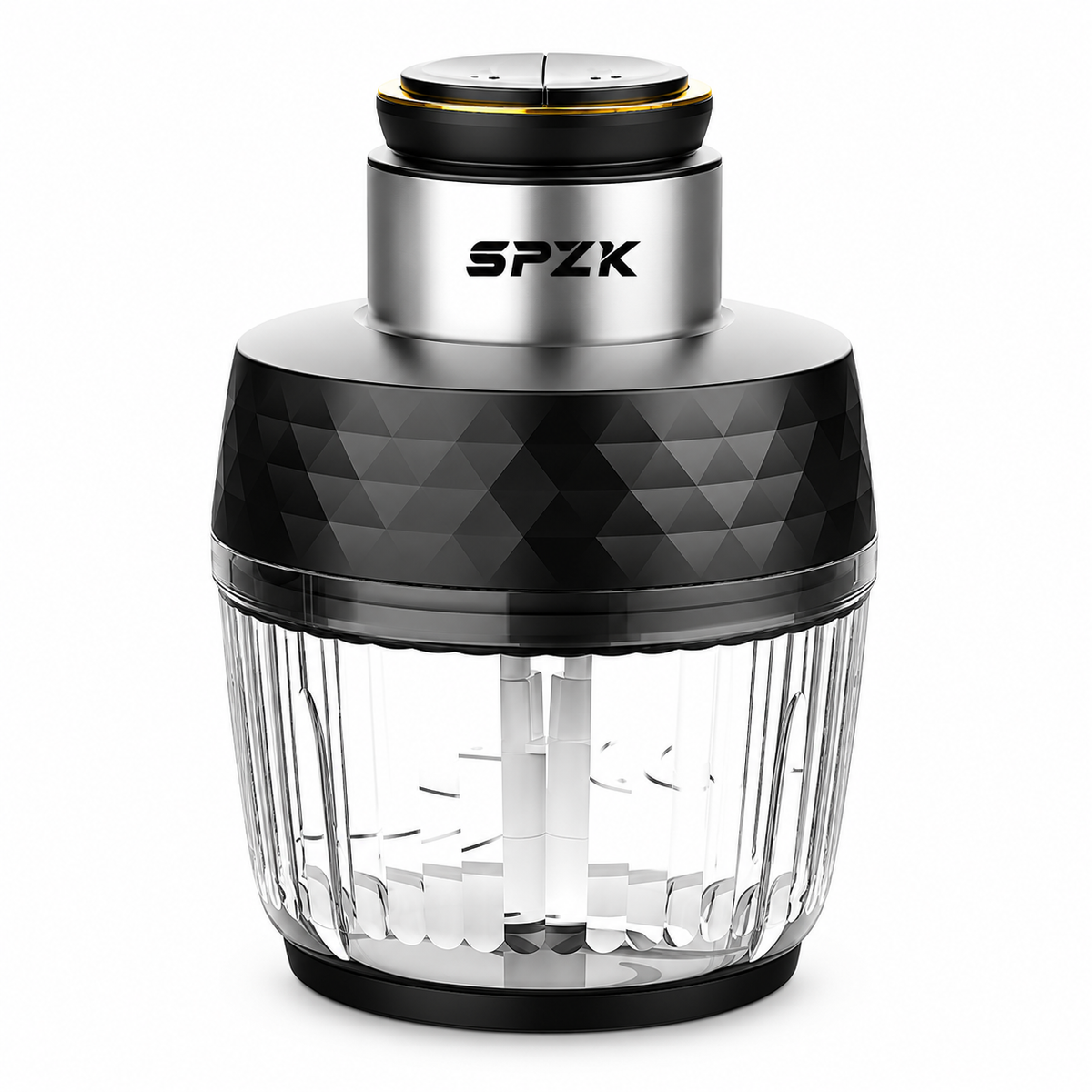 SPZK Dual-Bowl Electric Food Chopper for Everyday Meal Prep