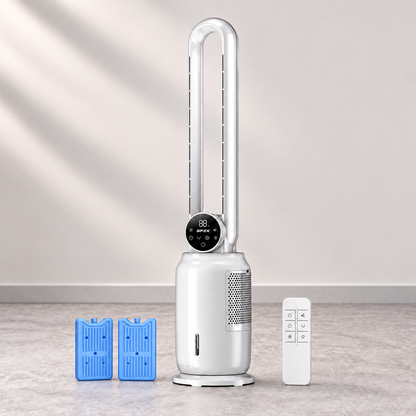 SPZK Bladeless Tower Fan with Remote Control