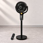 SPZK 8-Speed Air Circulator Fan with Remote Control – Black