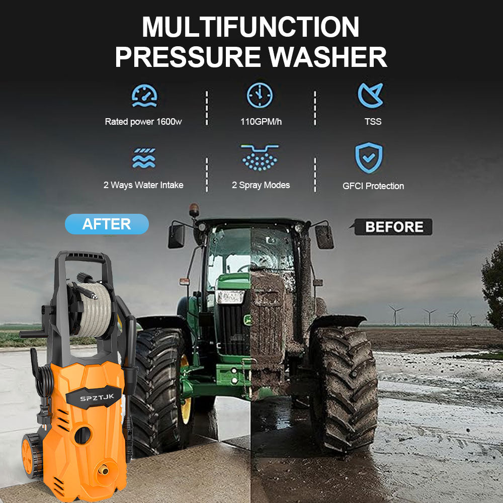 SPZK Electric Pressure Washer for Outdoor Cleaning