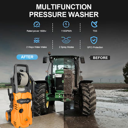 SPZTJK High-Pressure Electric Pressure Washer