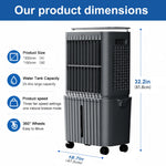SPZK Evaporative Air Cooler with Remote Control