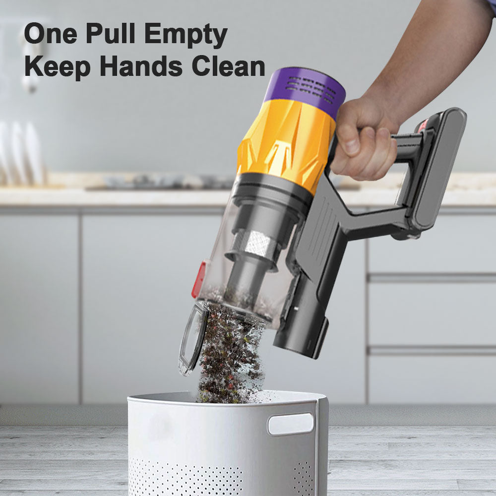 SPZK Cordless Stick Vacuum Cleaner with Digital Display